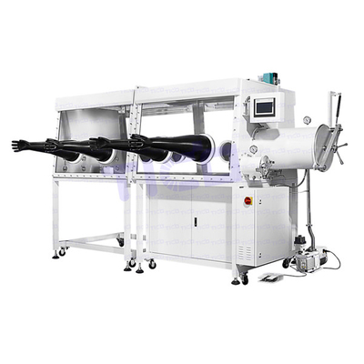Mua Phòng thí nghiệm sử dụng hộp găng tay chân không hai phần hai trạm làm việc hộp găng tay chân không online manufacture