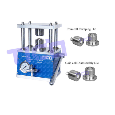 Mua CR20xx Series Coin Cell Laboratory Equipment Máy làm nén thủy lực thủ công online manufacture