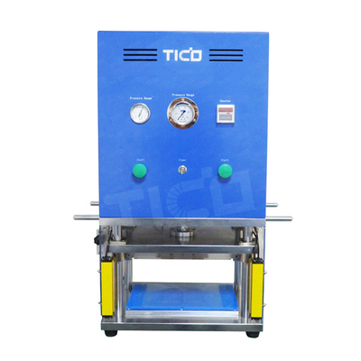 Máy cắt chết bán tự động để sản xuất điện cực tế bào túi polyme