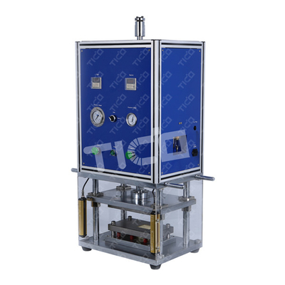 200mm Phòng thí nghiệm bán tự động Polymer pouch Cell Case Thiết bị đâm cho nghiên cứu pin