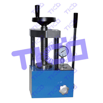 Máy nén thủy lực 15 tấn phòng thí nghiệm đơn đấm cho KBr thiết bị nén mẫu