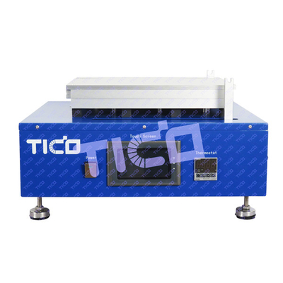 Máy phủ phim 300mm điều khiển màn hình cảm ứng với thiết bị sưởi ấm dưới cùng
