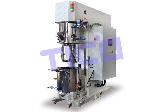 Máy trộn chân không hành tinh 60L cho pin trộn đất bùn có dung lượng 1500Kg/m2