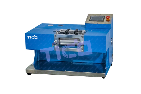 200mm chiều rộng Horizontal Calender nóng với quá trình kỹ thuật điện cực khô